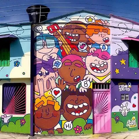Murales Institución Educativa Villavicencio