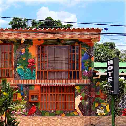 Mural Hotel Eclipse Villavicencio